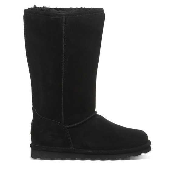 BEARPAW Elle Tall Black Boots - Picture 2 of 6